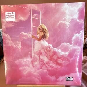 Megan Moroney Cloud 9 Pink Colored Vinyl Record LP Parental Advisory Sony